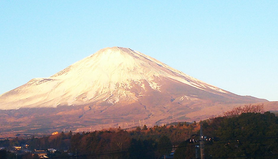 デイルームからの富士山2